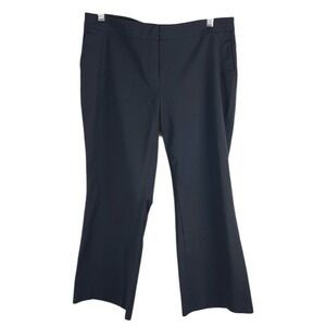 Lafayette 148‎ Manhattan Black Crop Pants Size 8 - 23" inseam - Cotton Blend